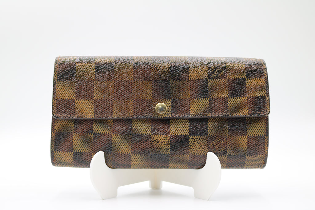 Louis Vuitton Sarah Damier Ebene Wallet