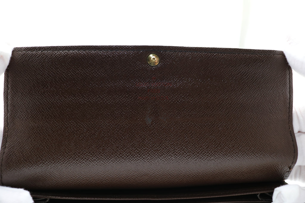 Louis Vuitton Sarah Damier Ebene Wallet