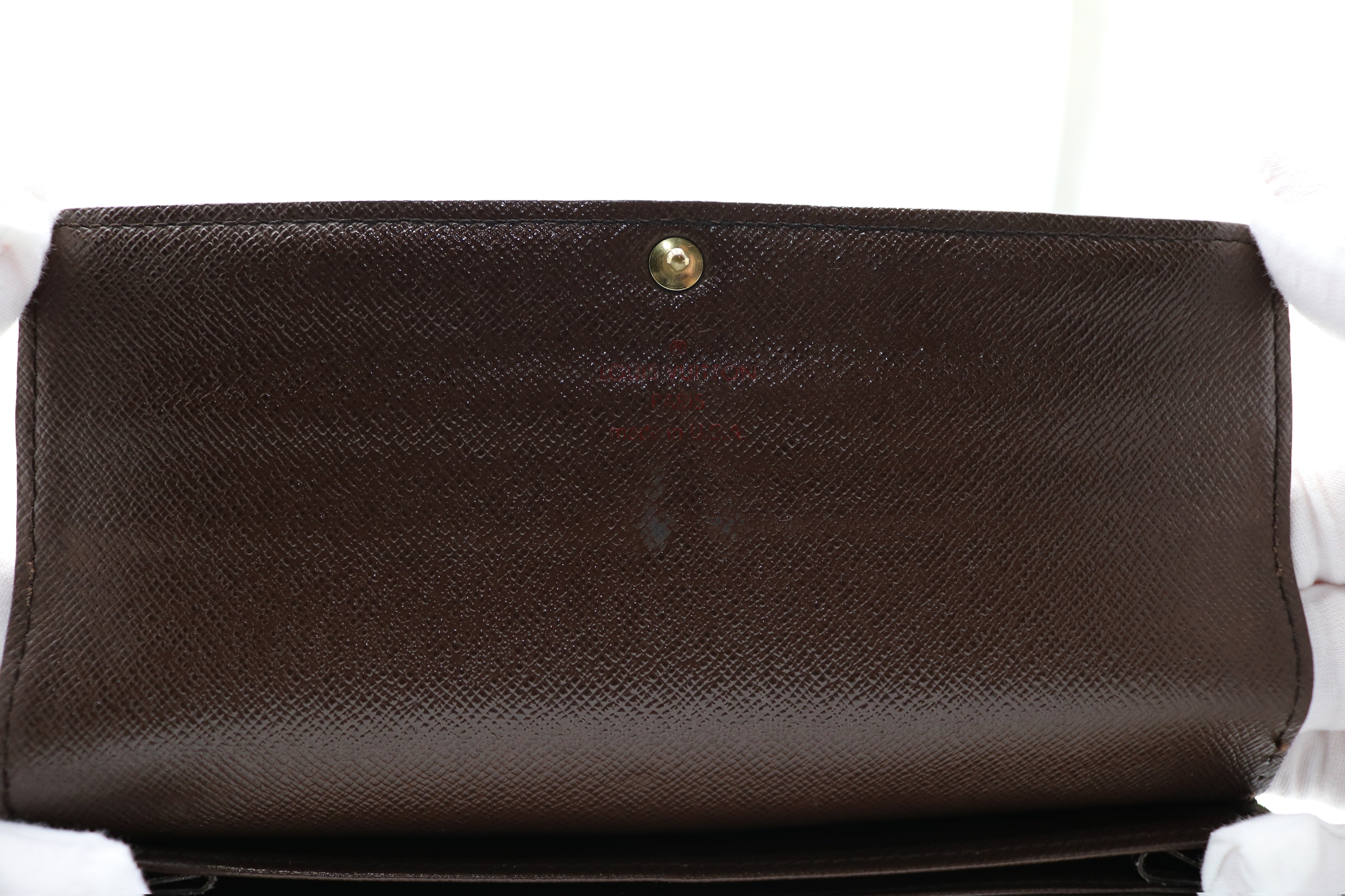 Louis Vuitton Sarah Damier Ebene Wallet