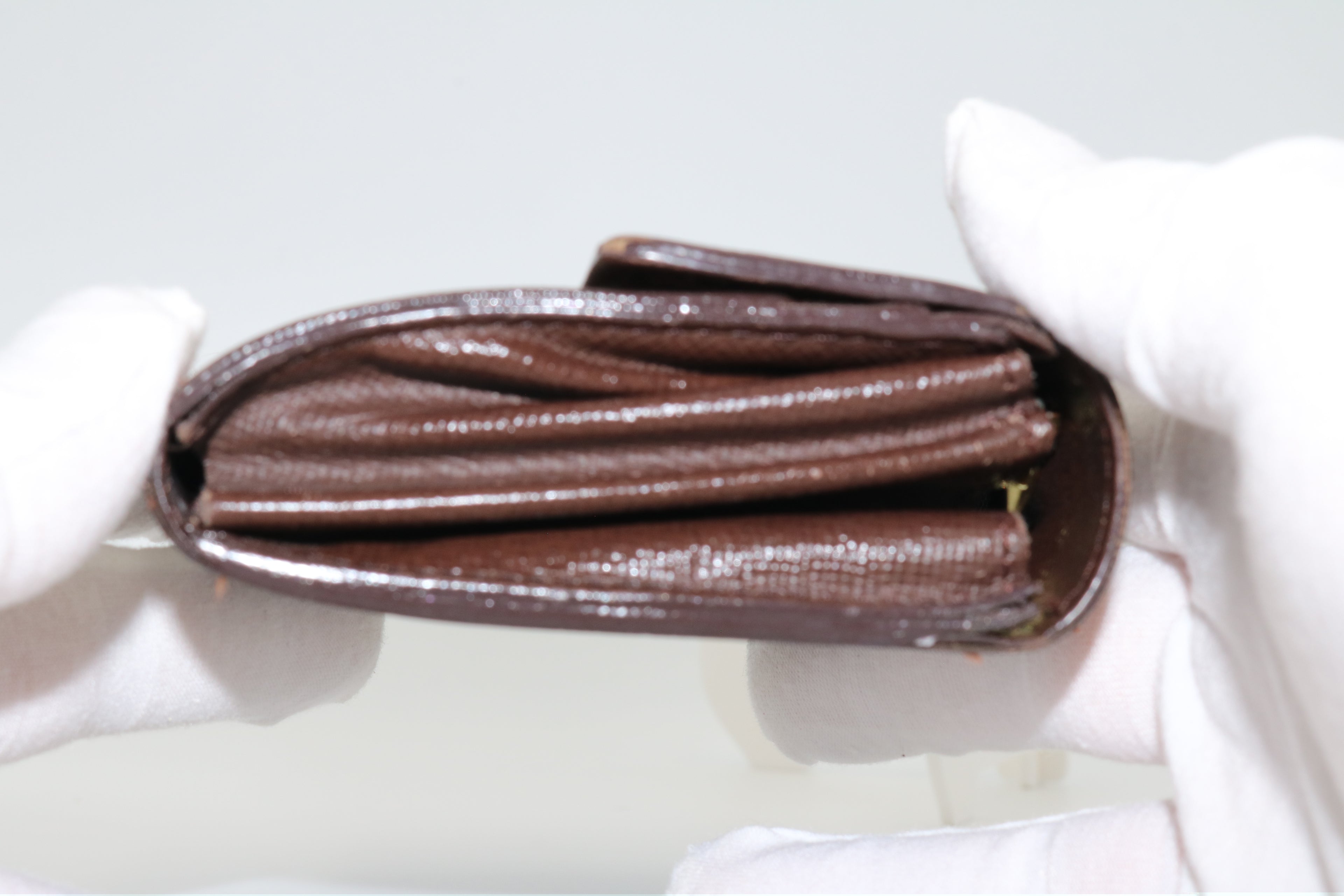 Louis Vuitton Sarah Damier Ebene Wallet