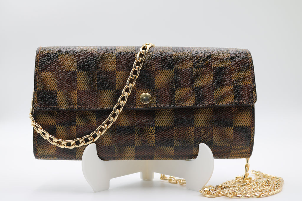 Louis Vuitton Sarah Damier Ebene Wallet