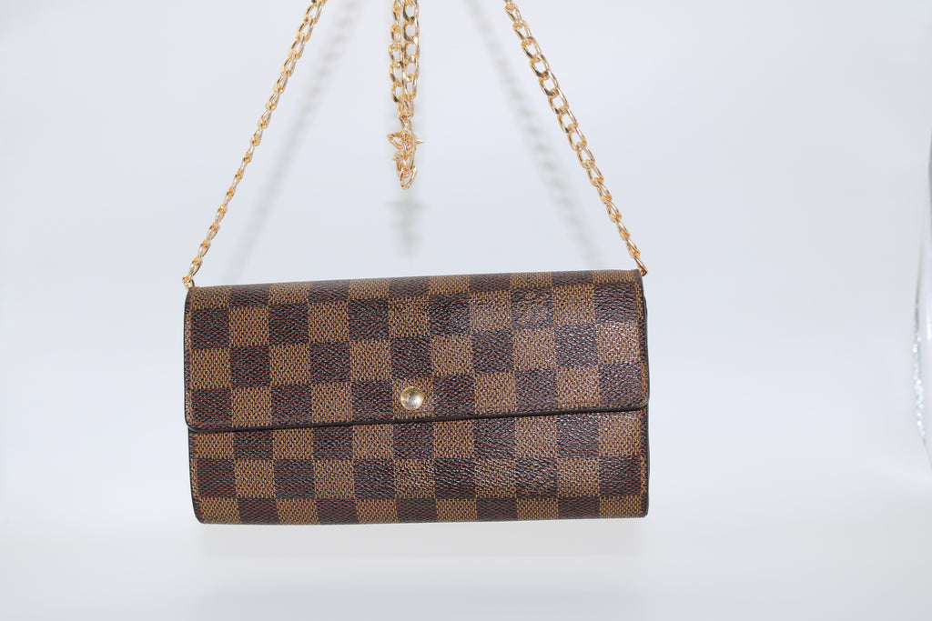 Louis Vuitton Sarah Damier Ebene Wallet