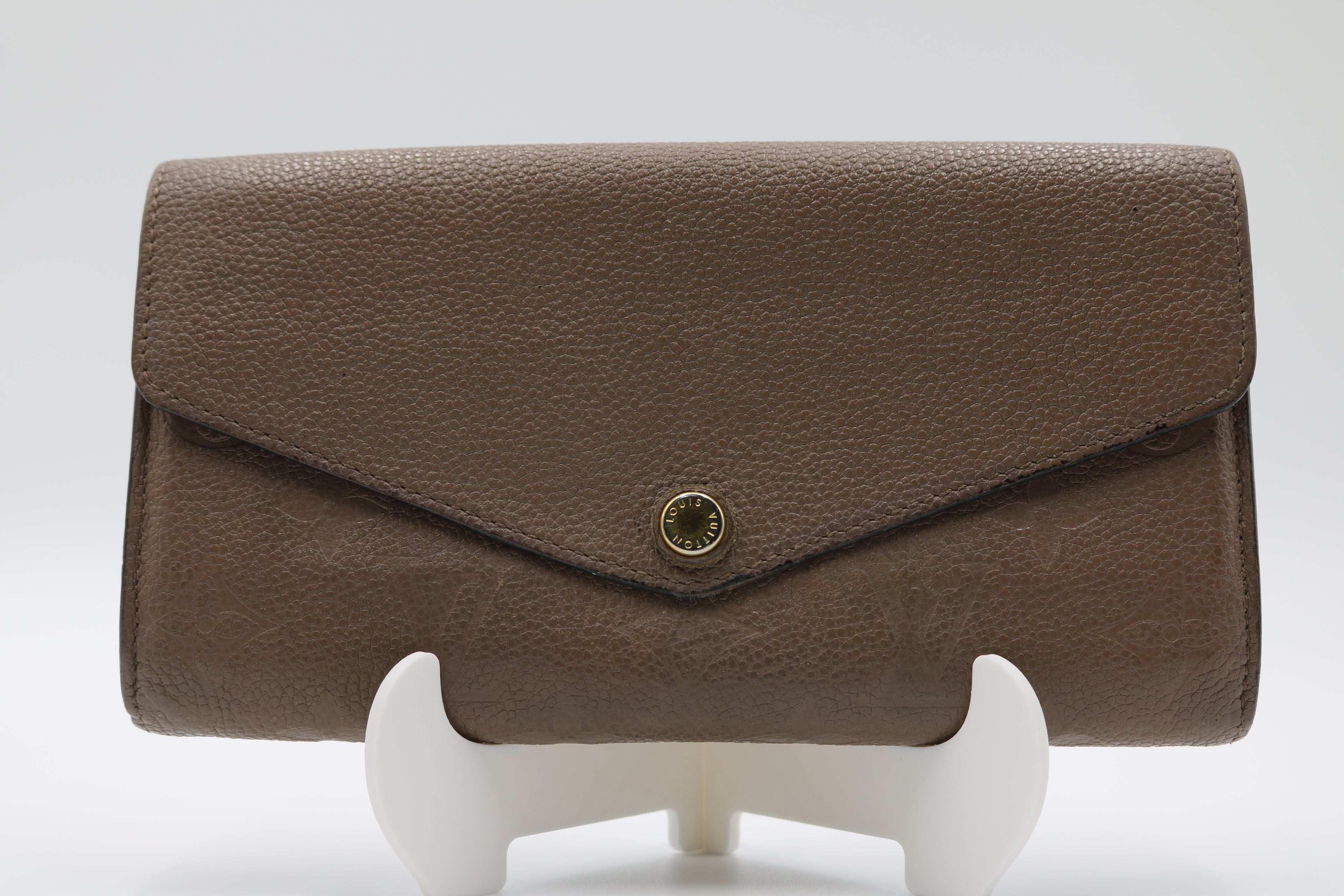 Louis Vuitton Empriente Sarah Wallet (Taupe)