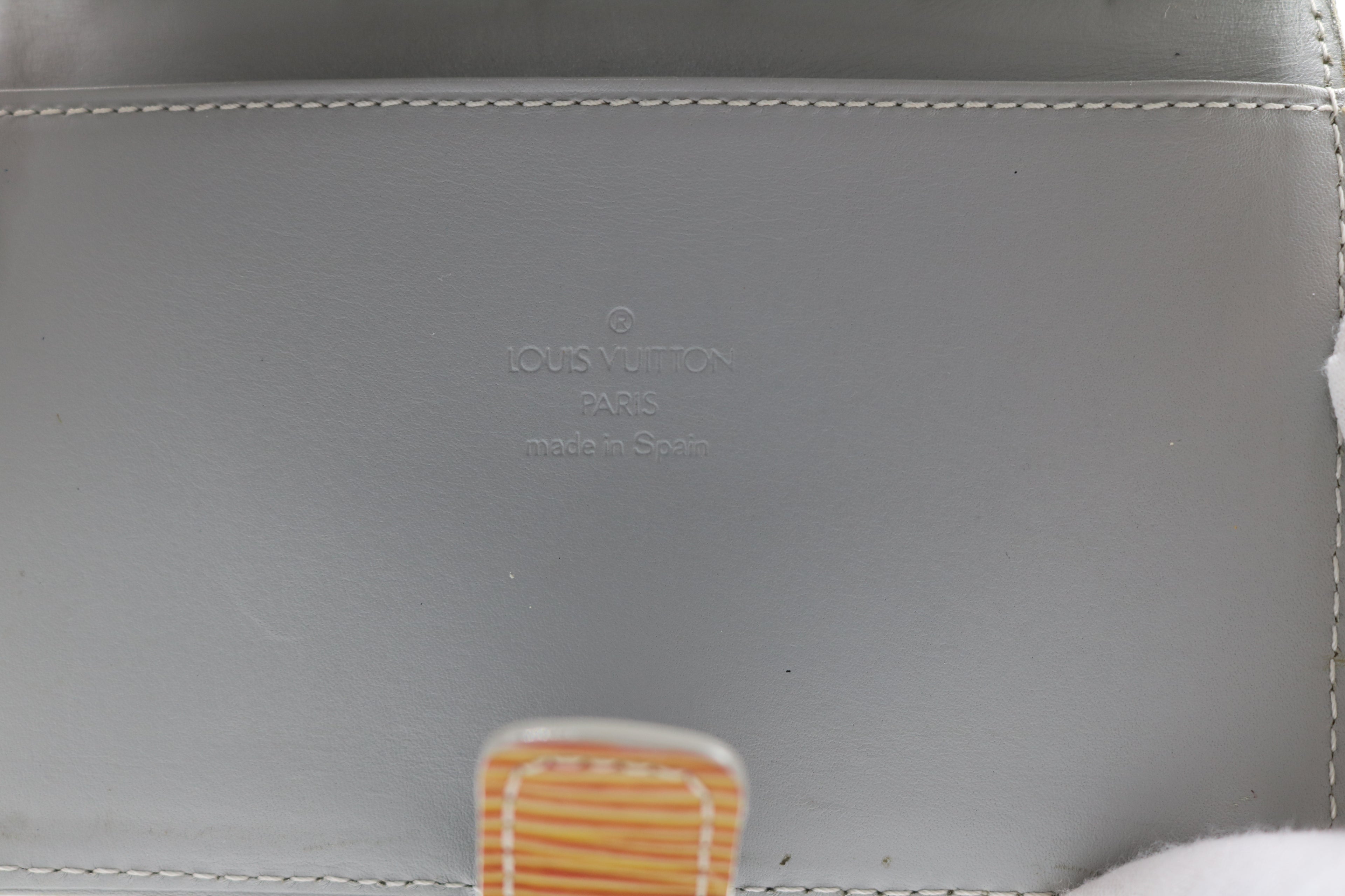 Louis Vuitton Cyber Epi Agenda/Day Planner/Passport Holder