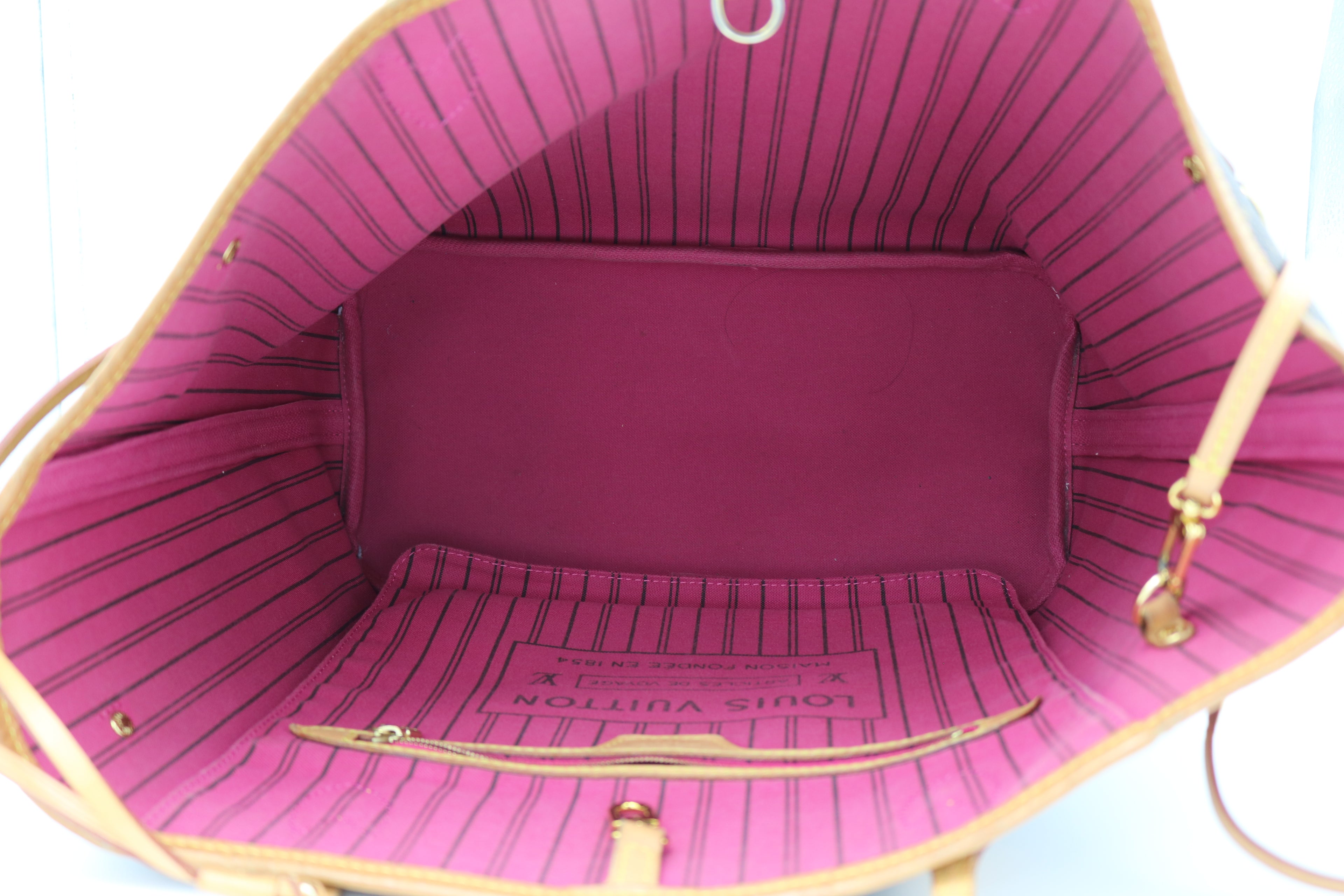 Louis Vuitton Neverfull Monogram Tote MM M41178 with Pochette